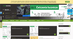 Desktop Screenshot of bowhunting.pl